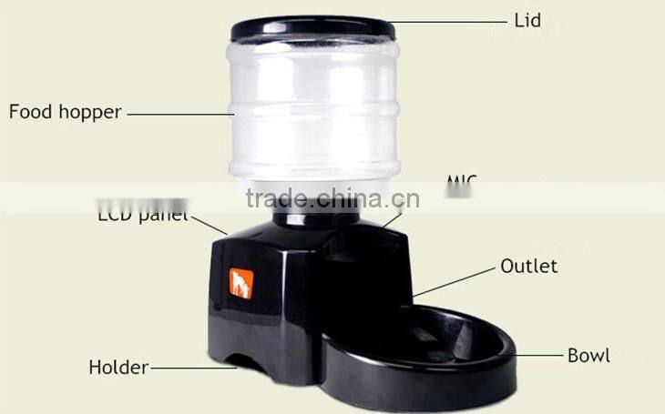 Automatic cat feeder