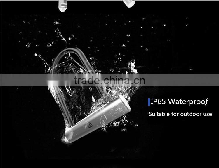 Newest intelligent security Bicycle lock Ultrasonic tire lock keyless electric U-lock