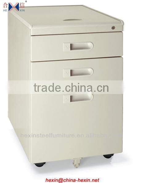 Mobile metal pedestal,mobile pedestal,file cabinet a4,3-drawer filing Cabinet,office filing storage cabinet design