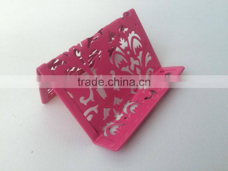 Colorful Office Desktop Metal Business Card Holder