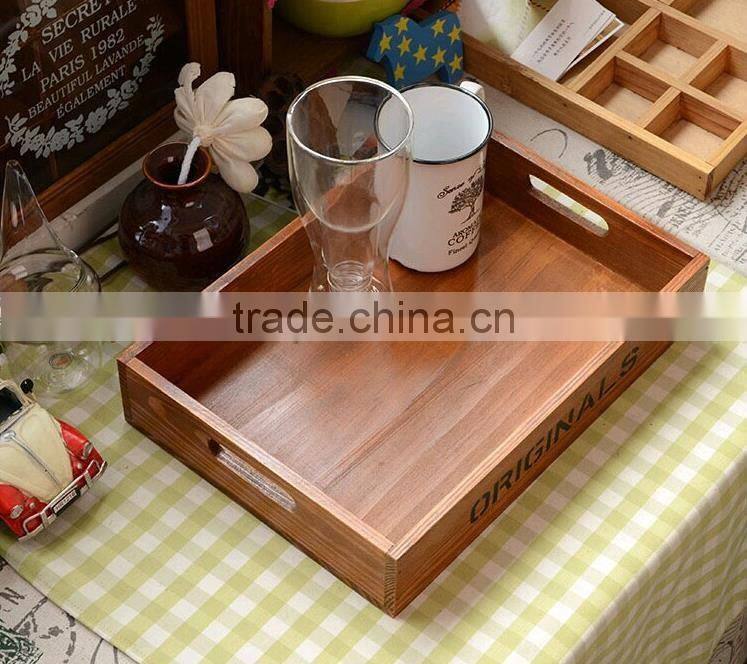 ZAKKA Wooden Home Storage Trays