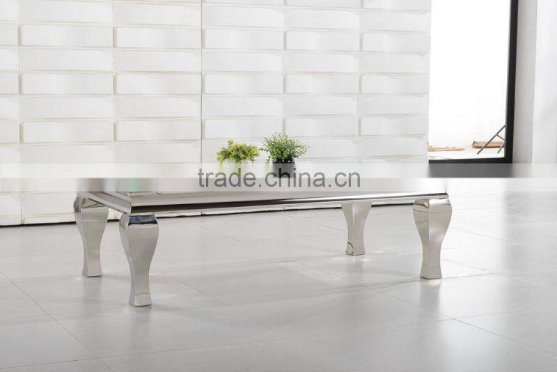 C8028 living room furniture centre glass table design