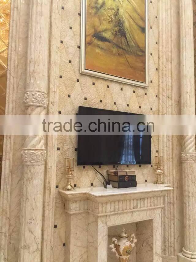 Water jet tiles of china popular Rossa Levanto Red marble