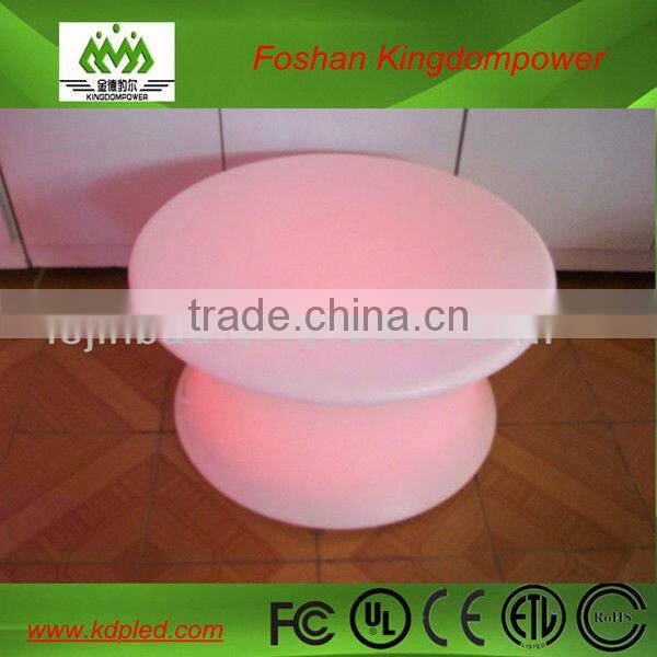 rechargeable battery illuminated plastic led glowing modern bar furniture