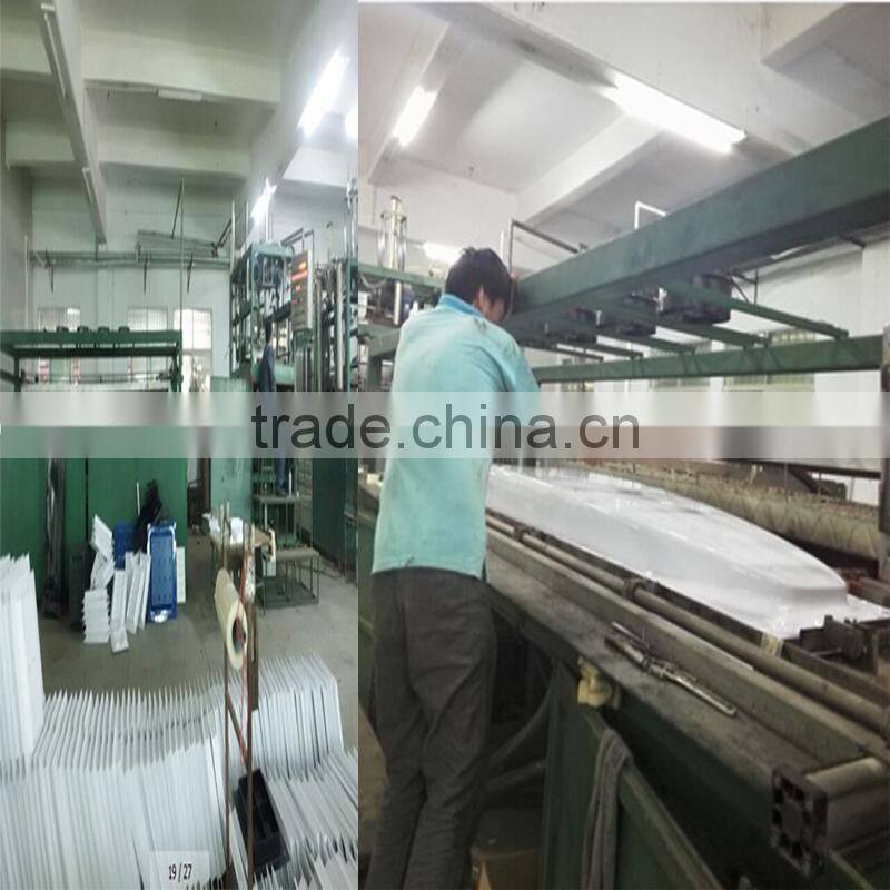 accept custom-made hard thermoformed large plastic tray