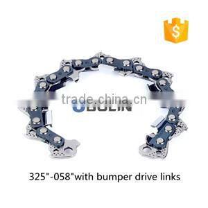 Imported materials 1/4"-60DL semi chisel chain double cutters chain wood saw