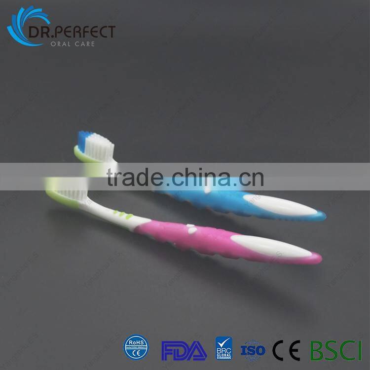 Soft Rubber Handle Toothbrush For Kids Teeth Care At Home Children Brush