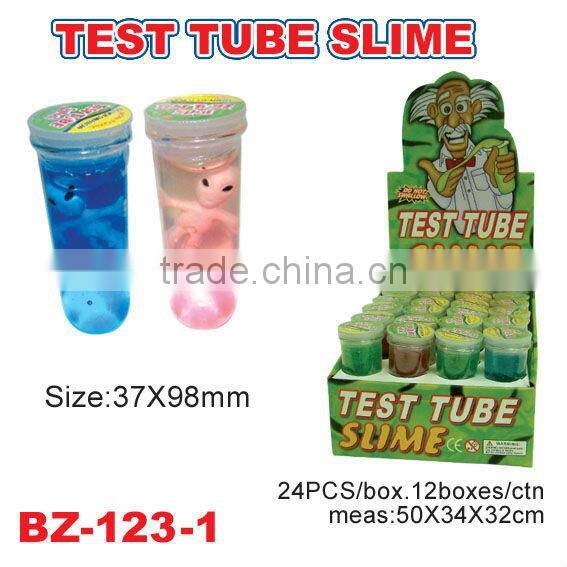 colorful party favor test tube slime
