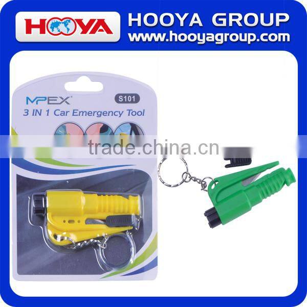3 in 1 Car Emergency Tool, Functional Whistle