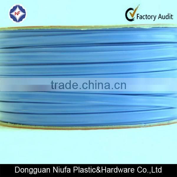 double iron wire plastic clip band for bags closure