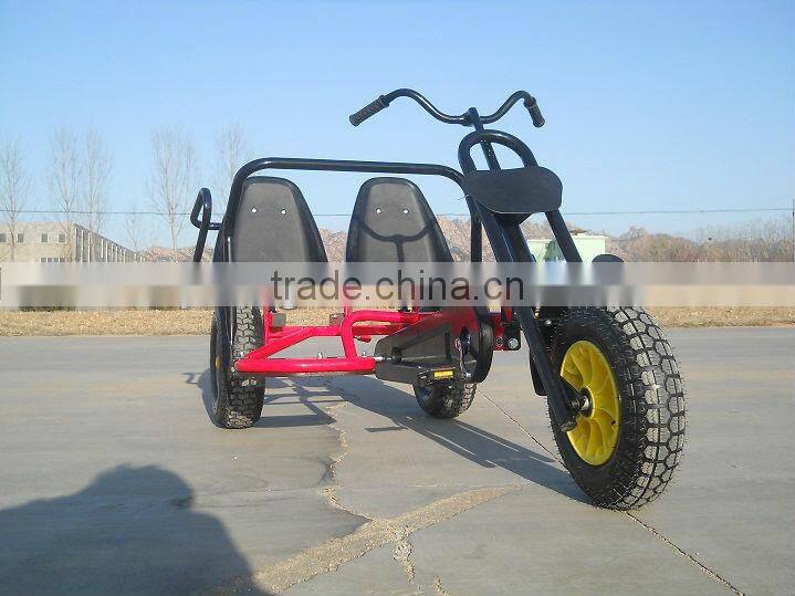 Latest adult double seats pedal car with adjustale seat FTF150AB