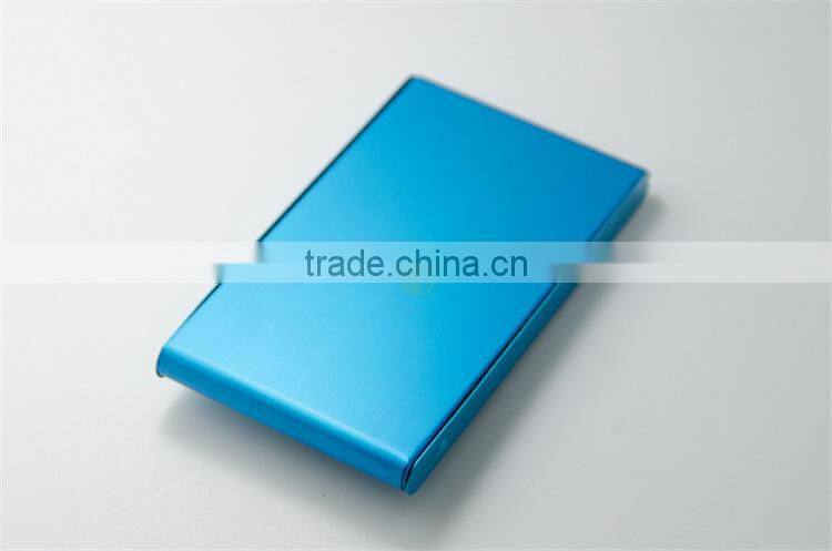 originality top grade hand shove card bag of aluminium