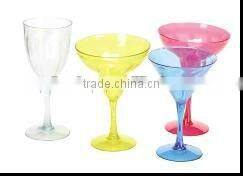 plastic ps goblet set