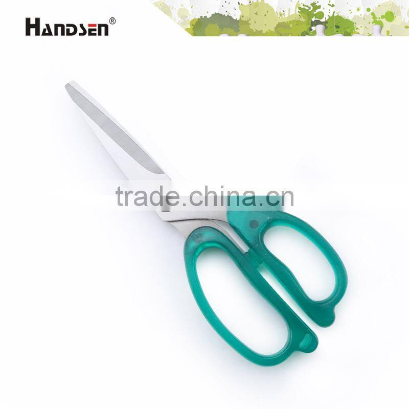 6-3/4" plastic handle with a cap fabric scissors tailor scissor
