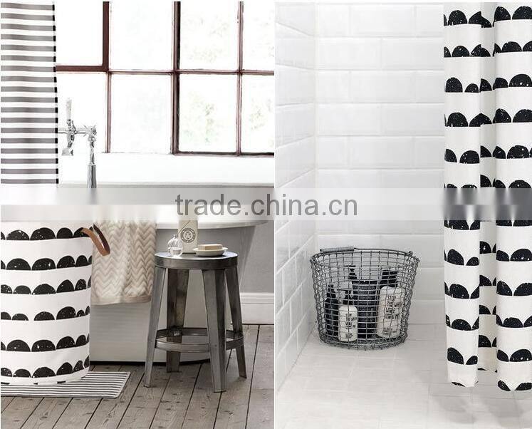 High Quality Canvas Laundry Basket Collapsible Kids Art Storage Systems With Handle