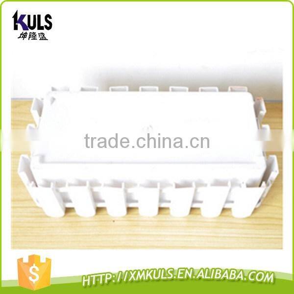 Removable square rectangle plastic garden flower fence pots