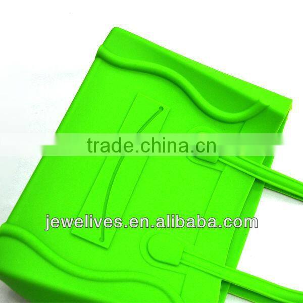Custom made newest design fancy shape silicone rubber bag