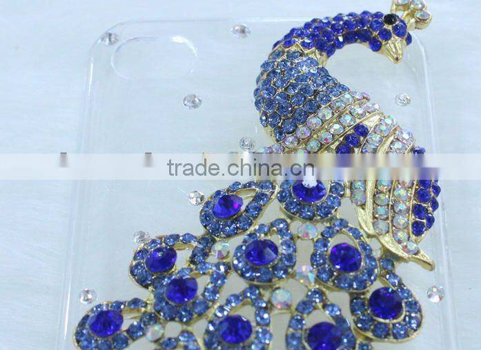 peacock case for iphone 4g peacock chrome diamond case for iphone 4