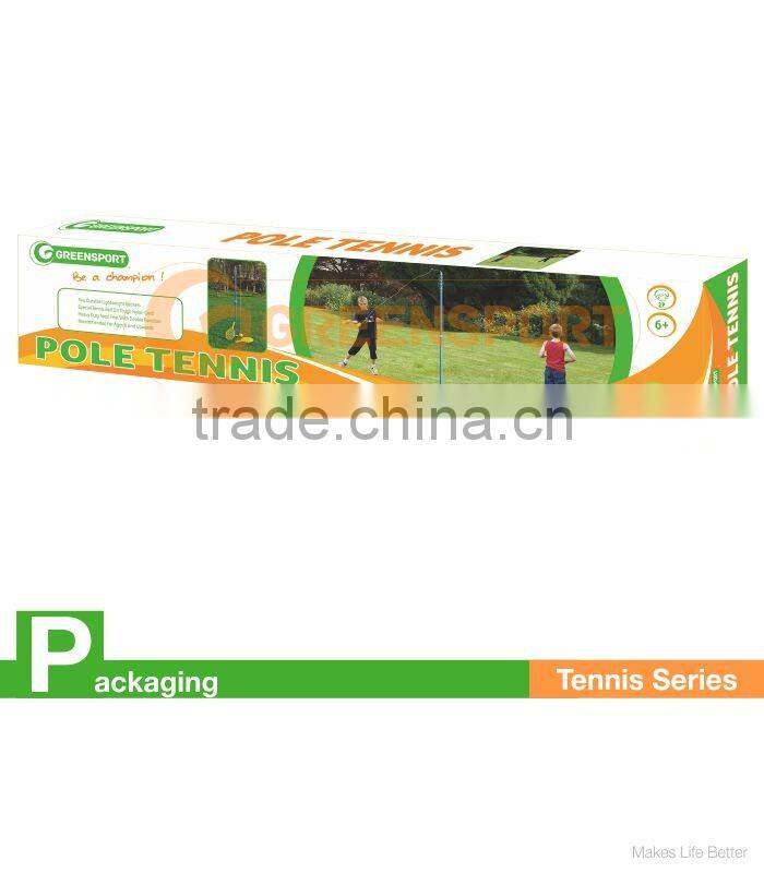 POPULAR CERTIFIED ITEM TENNIS RACKER STAND/Swing Pole With Tennis Ball/Backyard Games