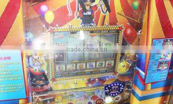 2017 DianFu Crazy Circus game machine coin pusher for hot sale