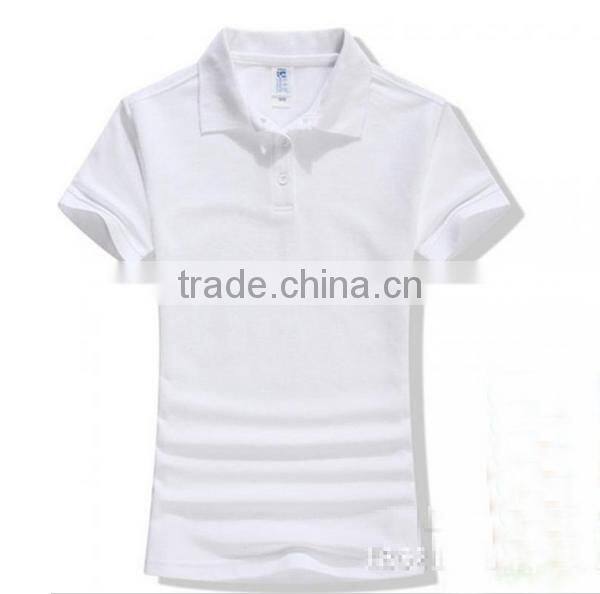 summer new Korean brand polo t shirt factory women blank polo t-shirt