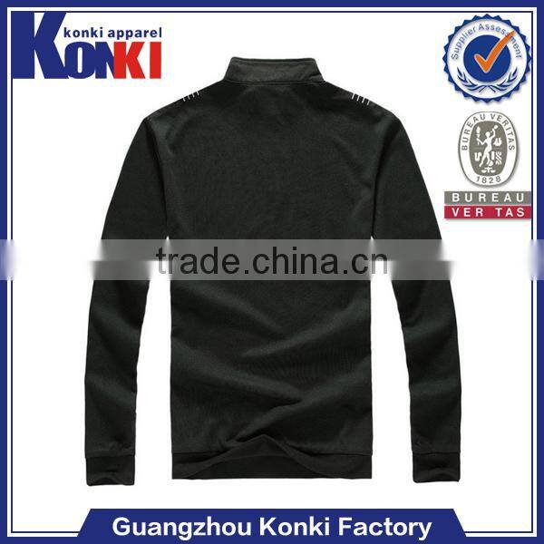 most popular skin tight cheap long sleeve polo neck shirt