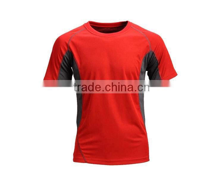 2017 New clothes sublimation 100%polyester fashion quality Sport t shirt