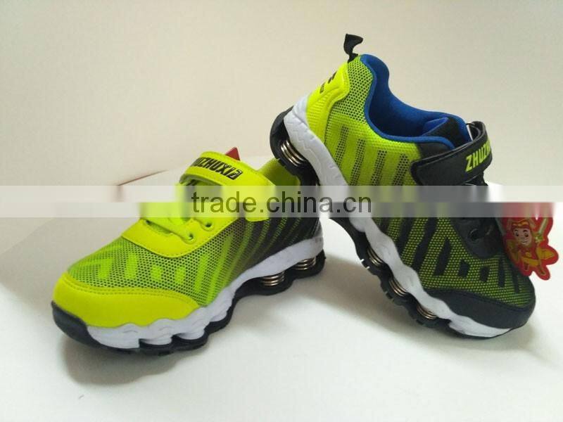 Fashion Mesh upper air kids sports shoes child shoe from china shoe factory