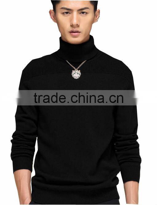 Fashionable Christmas sweater designs for men 100% wool sweaters custom apparel