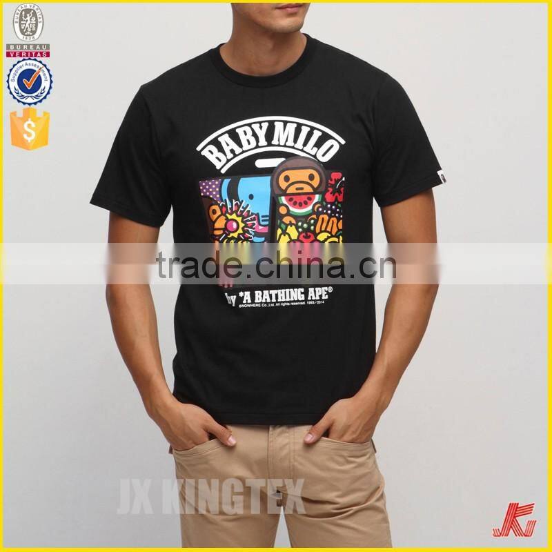 Promotional High Quality Round Neck Custom Printed T-shirt