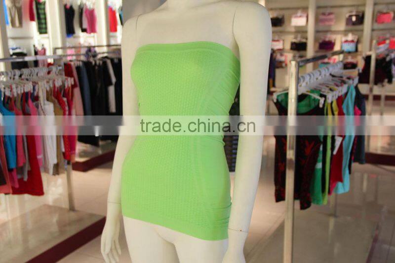 Lady Seamless Strapless Sexy Tube Top