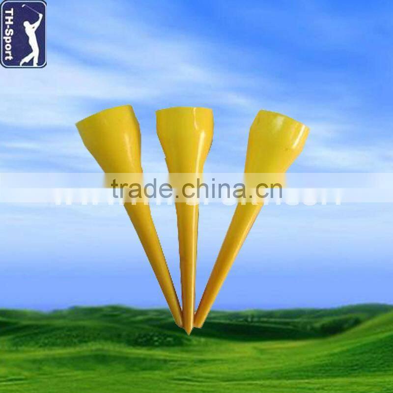 Customized Yellow Color Golf Tee