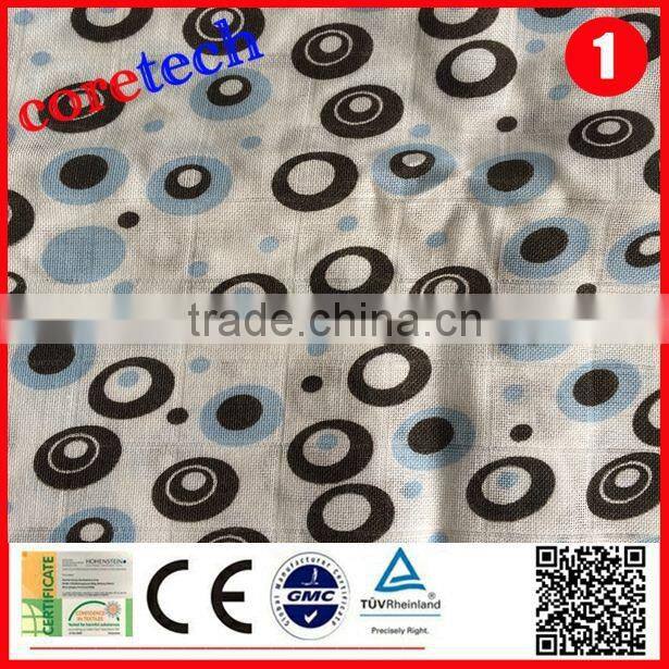 Organic anti-bacterial baby nappy fabric wholesale, printed diapers