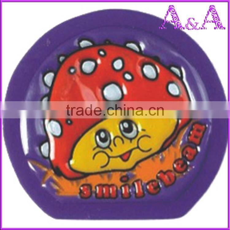 2017 High Quality Printing pvc rubber Eco-Friendly 3d patch clothing label