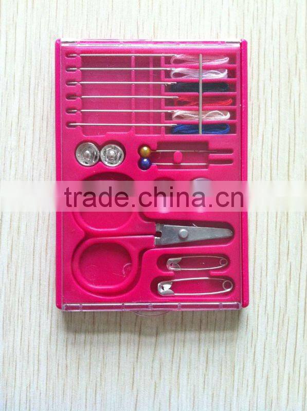 portable sewing set for emergency sewing needs