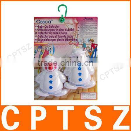 Electronic Twin Snowman Wireless Doorbell Baby Cry Detector