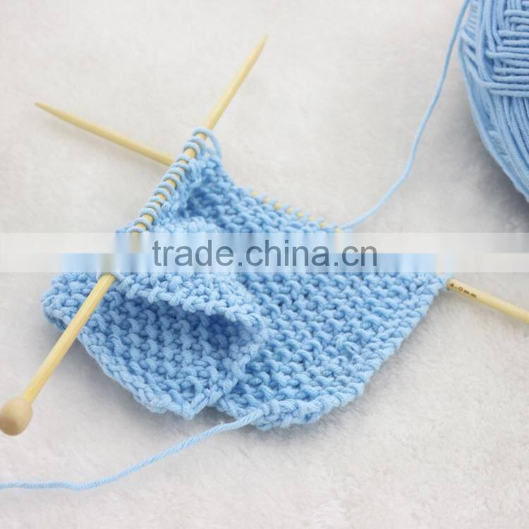 China yarn supplier wholesale combed cotton baby yarn for hand knitting sweater