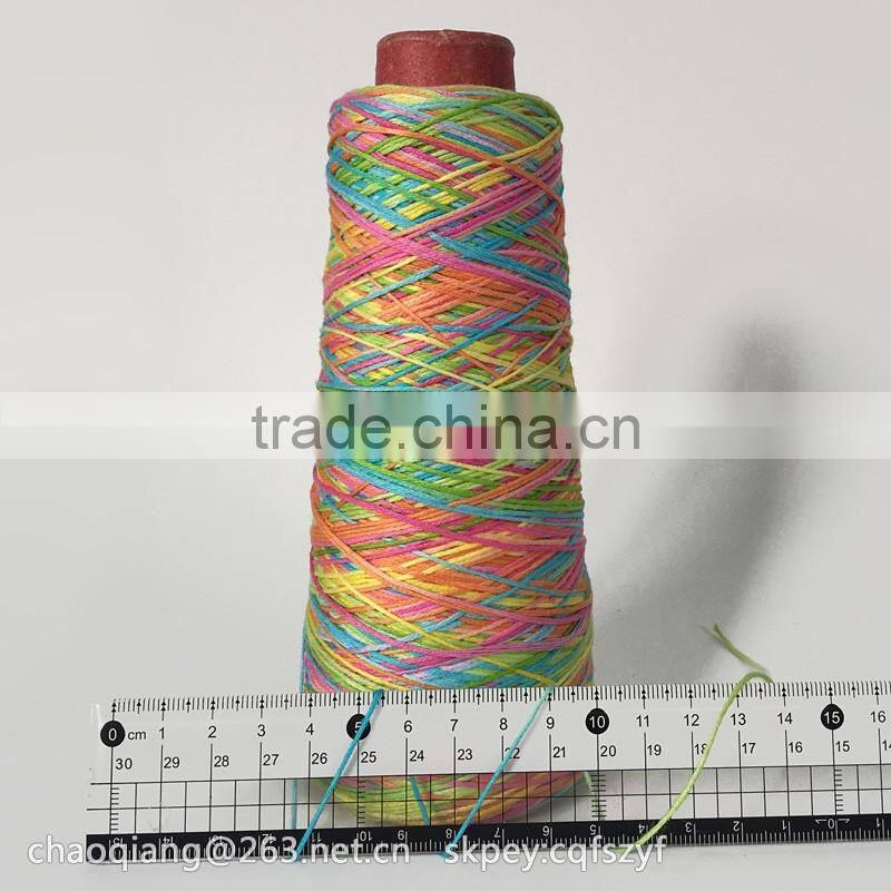 100% Organic Cotton Mix Color Yarn