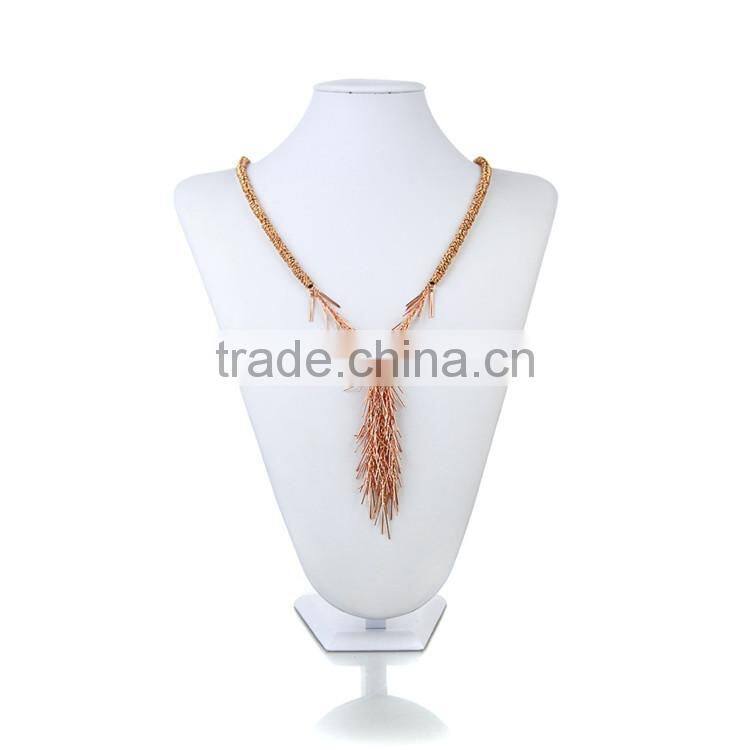 2015 fashion metal chain necklace Circle Necklace285