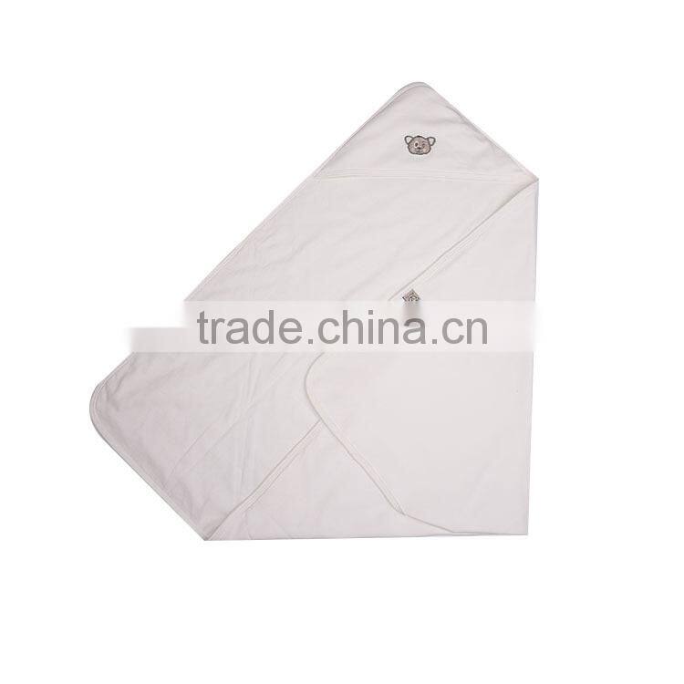 100% cotton weave and polyester 6~9 months newborn white baby patchwork quilt