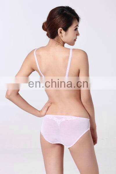 Women underwear latest hot fashion pink sexy 1/2 cup bra & string (Miss Adola)