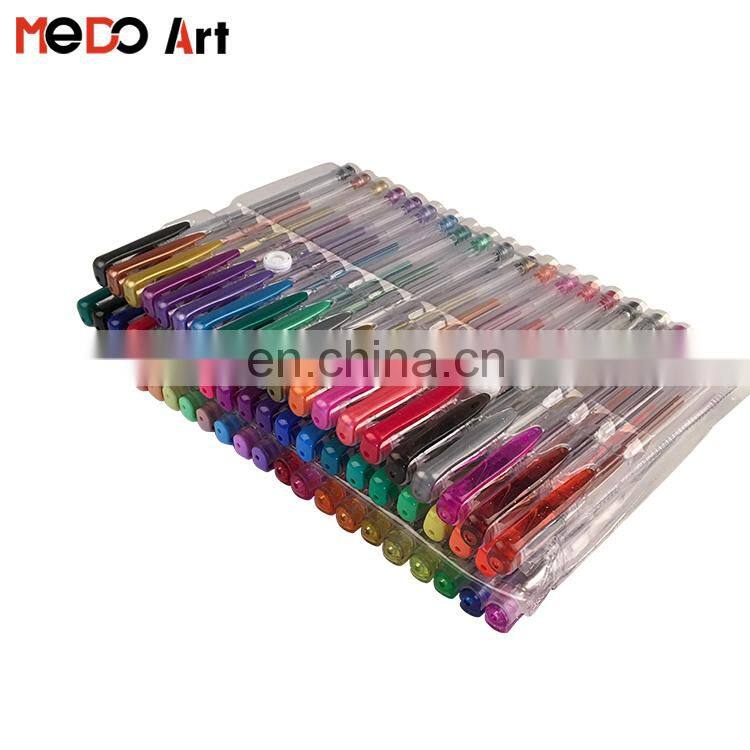 China Professional Art Gel Pens Bulk 15*1cm Glitter Gel Pens Wholesale
