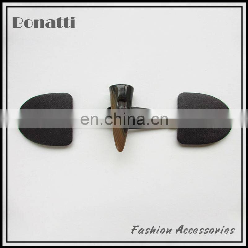 new high fashion garment horn toggle button