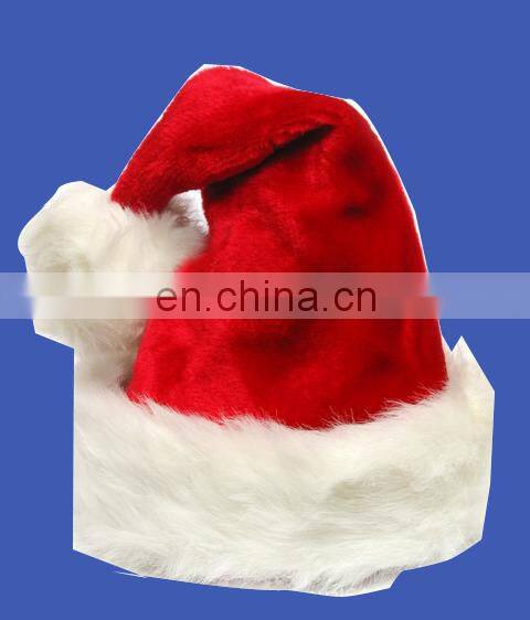 2017 new cheapest Kids Long Plush Santa Hat