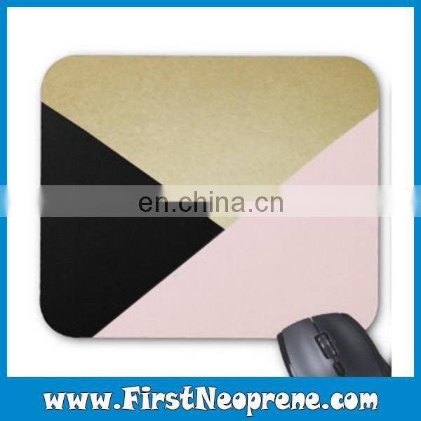 Plain Black Color Humanized Design Mouse Pad Wrist release