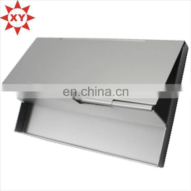 Stainless steel Leather Name Card Business Card Holder