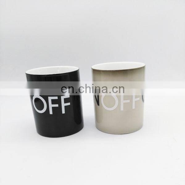 Magical ON/OFF Switch Color Changing Mug-Black