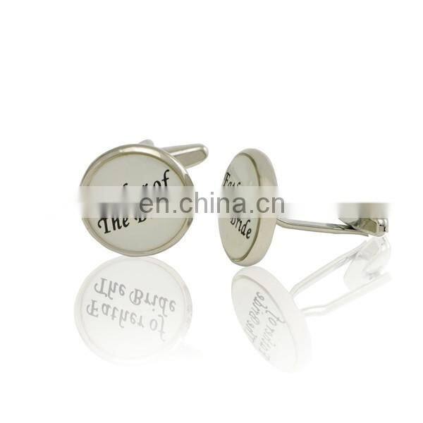 custom best man wedding cufflinks