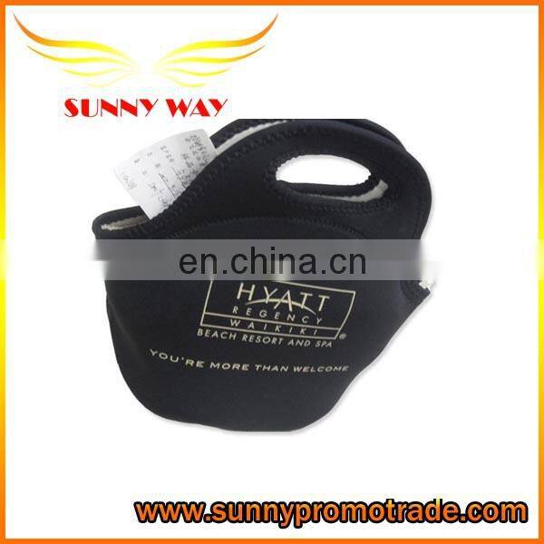 Customized Neoprene lunch bag wetsuit material picnic bag