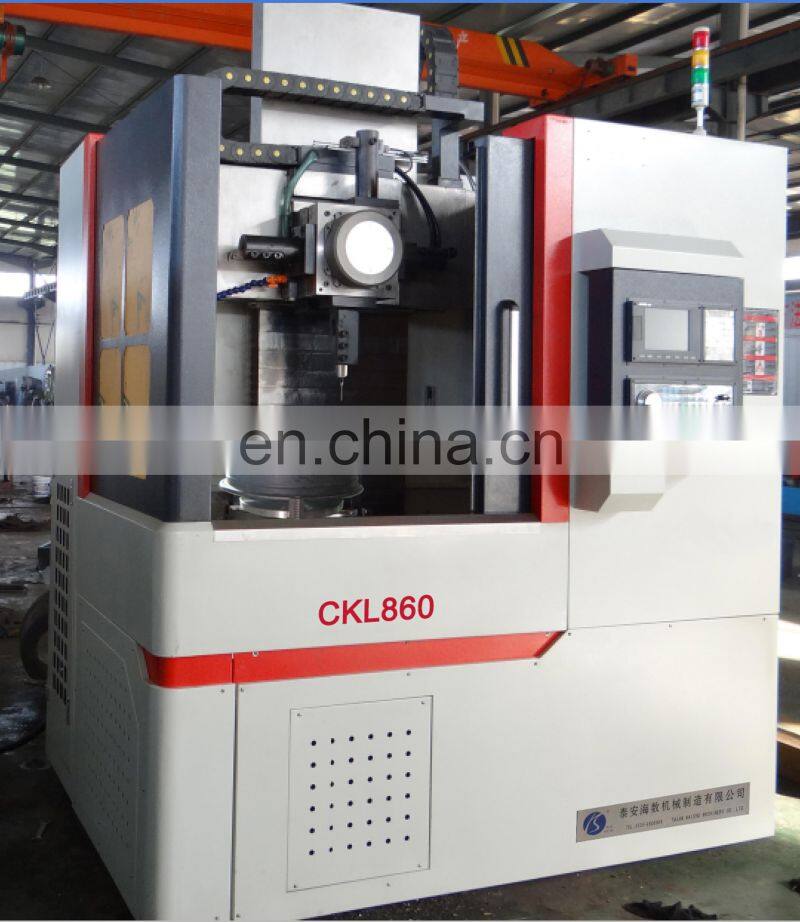 Vertical wheel cnc lathe machine CKL860
